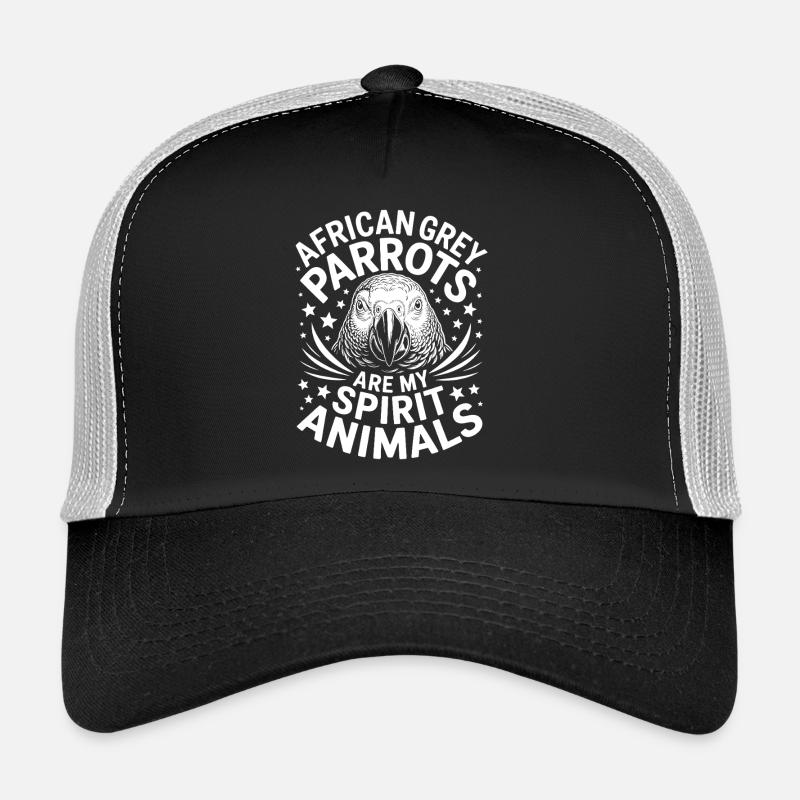Graupapagei Sprüche Lustiges Graupapagei Geschenk  Trucker Cap