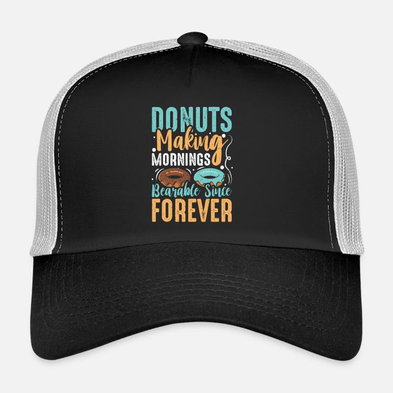 Restauration rapide en donuts Casquette trucker 