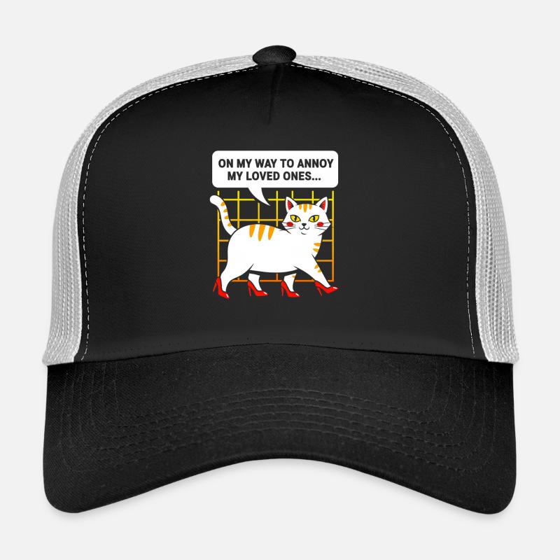 High-Heel Katze: Frech und Charmant Trucker Cap
