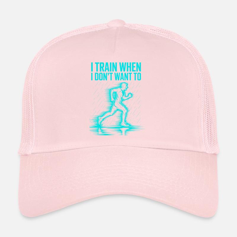 I train even when I don't feel like it – runner Trucker Cap