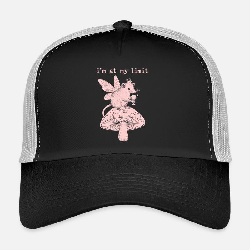 Fée Limite sur Champignon Casquette trucker 