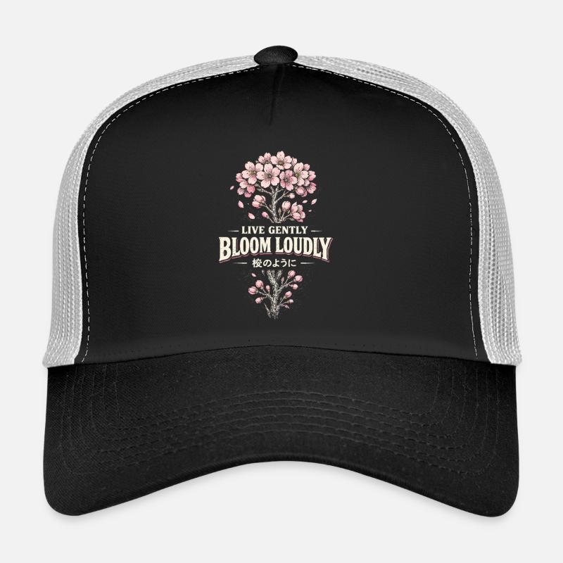 Cherry Blossom Sakura Cherry Blossom Trucker Cap