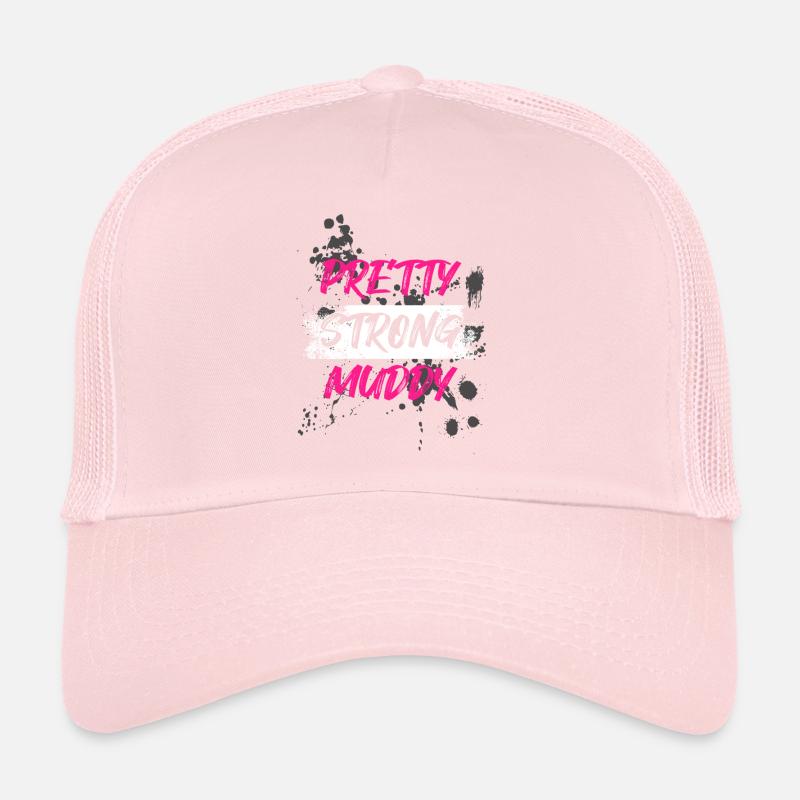 Course boueuse assez solide Schlammlauf boueuse Casquette trucker 