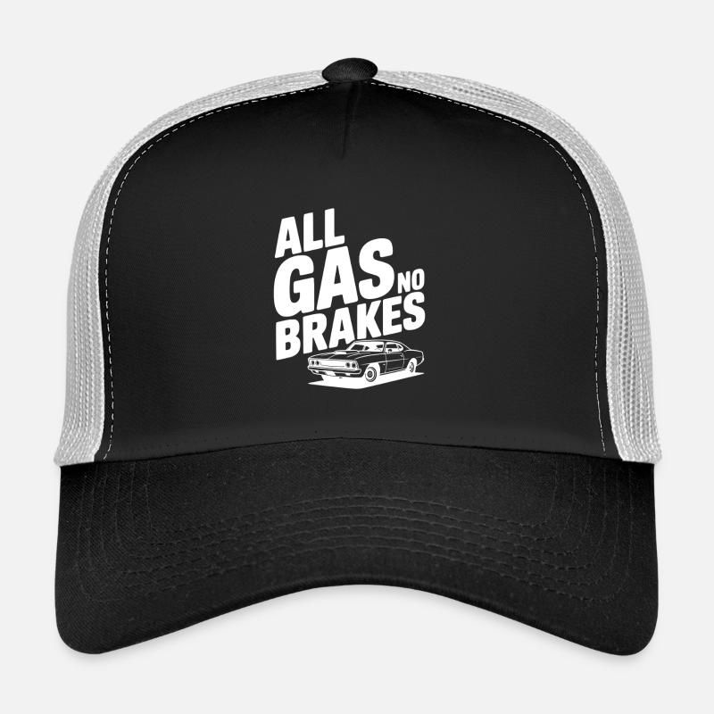 Tout l’accélérateur, pas de freins Casquette trucker 