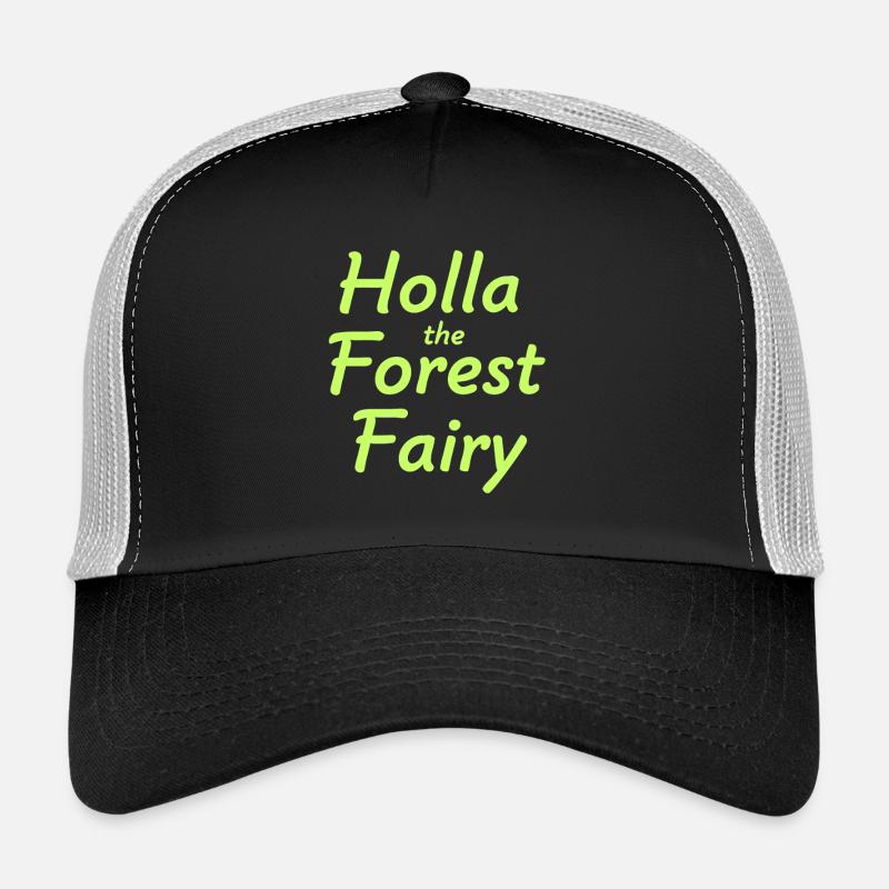 Holla, la fée de la forêt Casquette trucker 