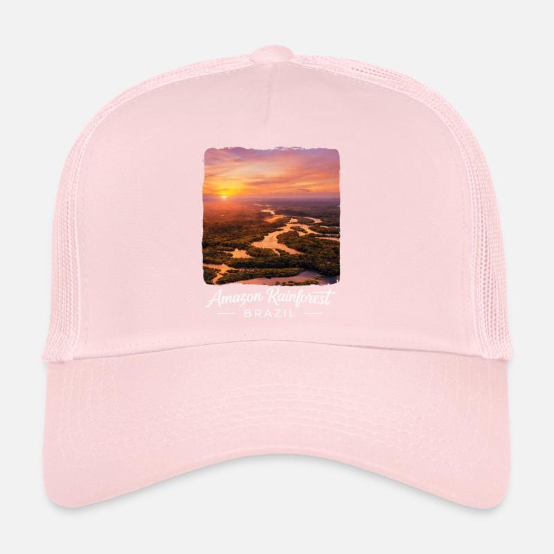 Forêt tropicale Découvert du Brésil Casquette trucker 