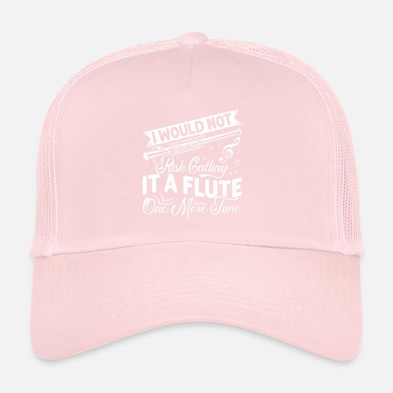 Piccolo Appelle ça Flûte une fois de plus Fanfare Casquette trucker 