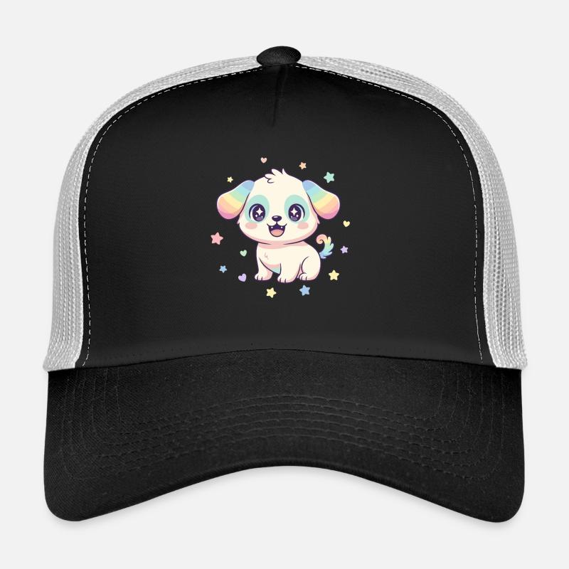 Pastel Star Pup Casquette trucker 