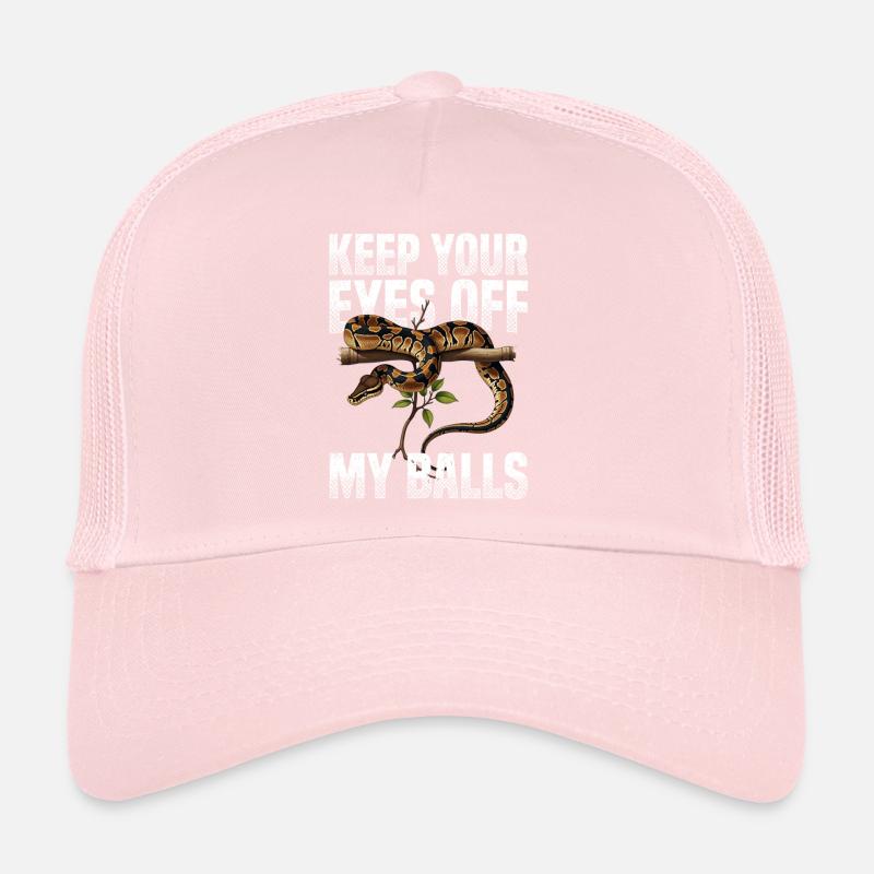 Python roi Serpents Amateurs de terrarium Python Casquette trucker 