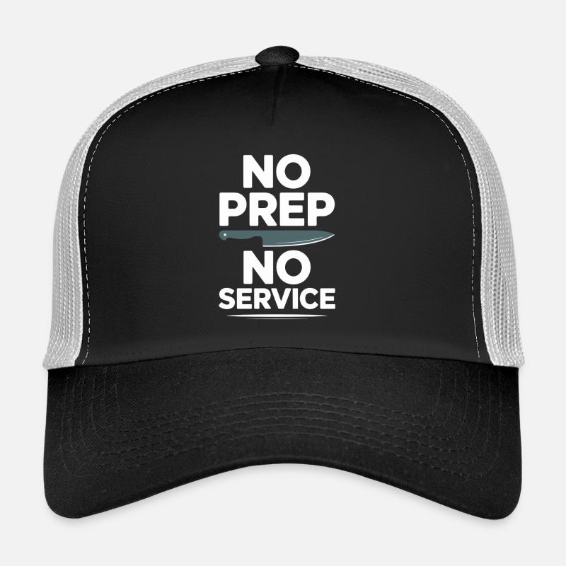 Prep Cook Kitchen Prep Back Of House Line Trucker Cap