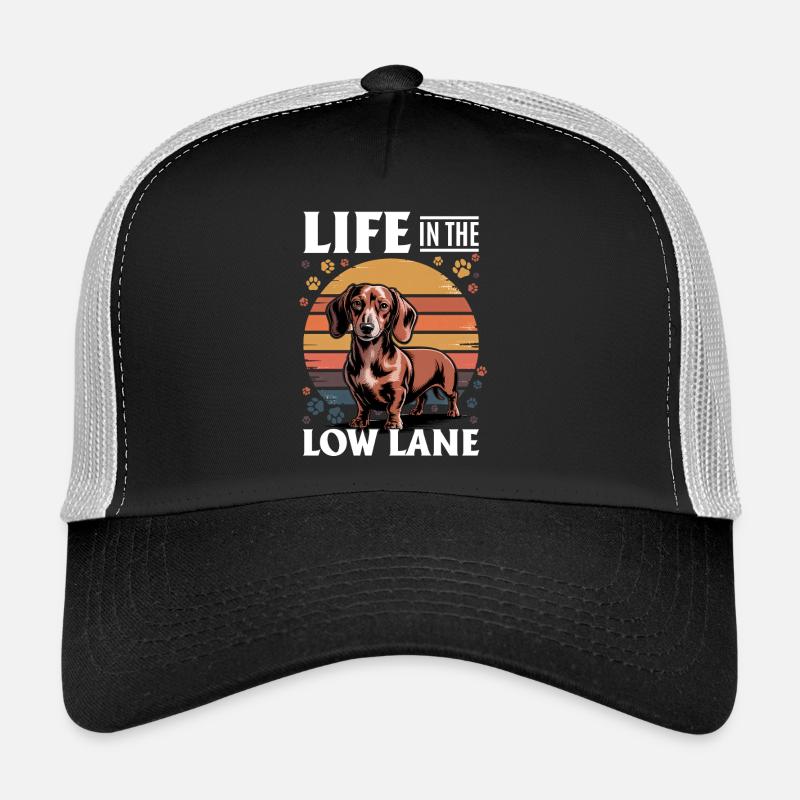 Funny Dog Breed Dachshund Trucker Cap