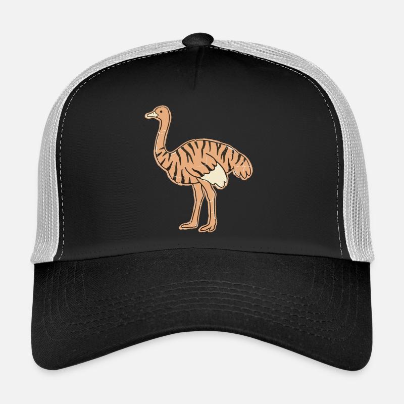 autriche range cartoon rayures Tigrée Casquette trucker 