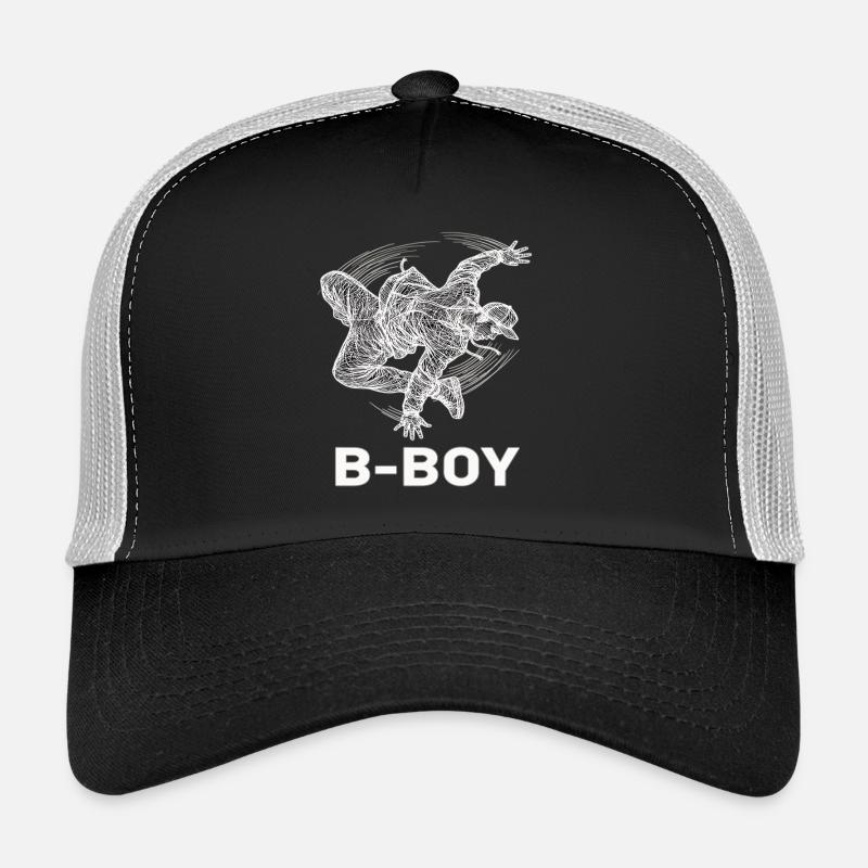 Breakdance B-Boy Danse de rue Hip Hop Casquette trucker 