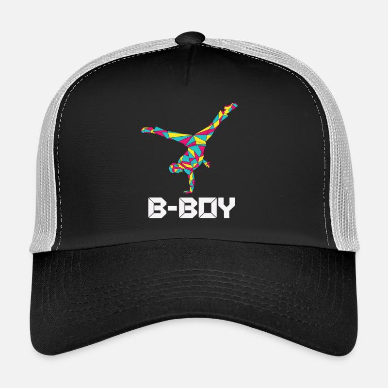 Breakdance B-Boy Danse de rue Hip Hop Casquette trucker 