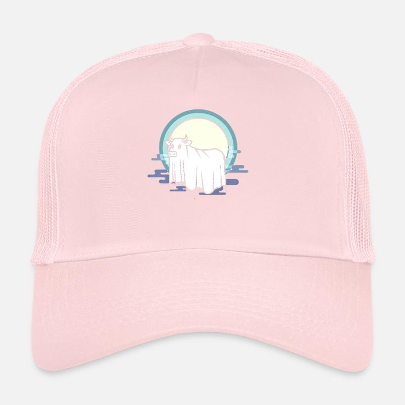 Vache lunaire à l’arc de brouillard Casquette trucker 