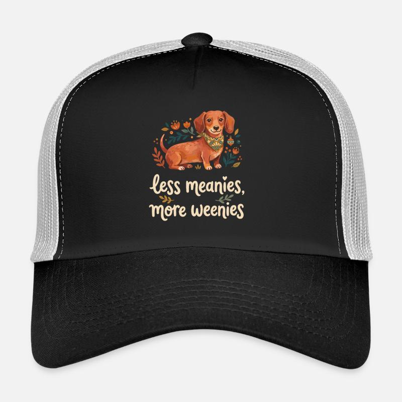 Moins méchant, plus d’amour de weenie. Casquette trucker 