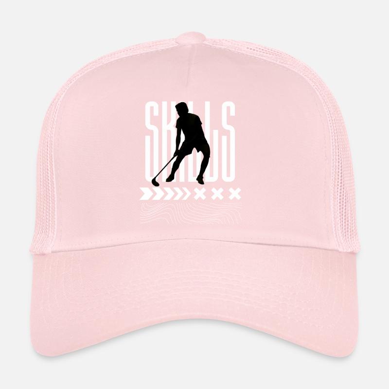 Compétences au floorball Casquette trucker 
