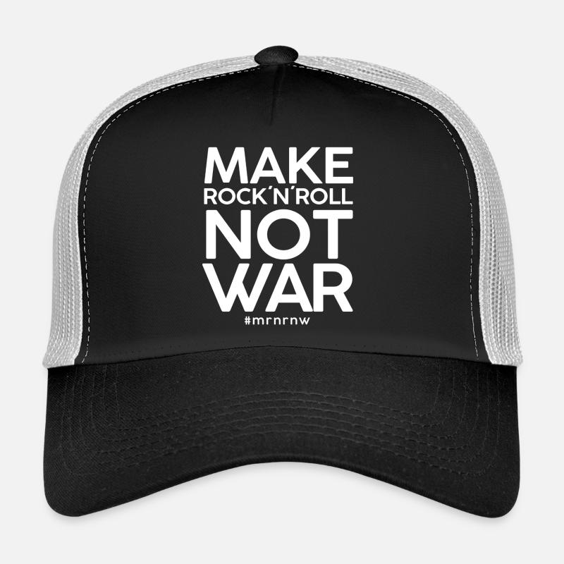 MAKE ROCK´N´ROLL NOT WAR Classic 2014-Version Trucker Cap