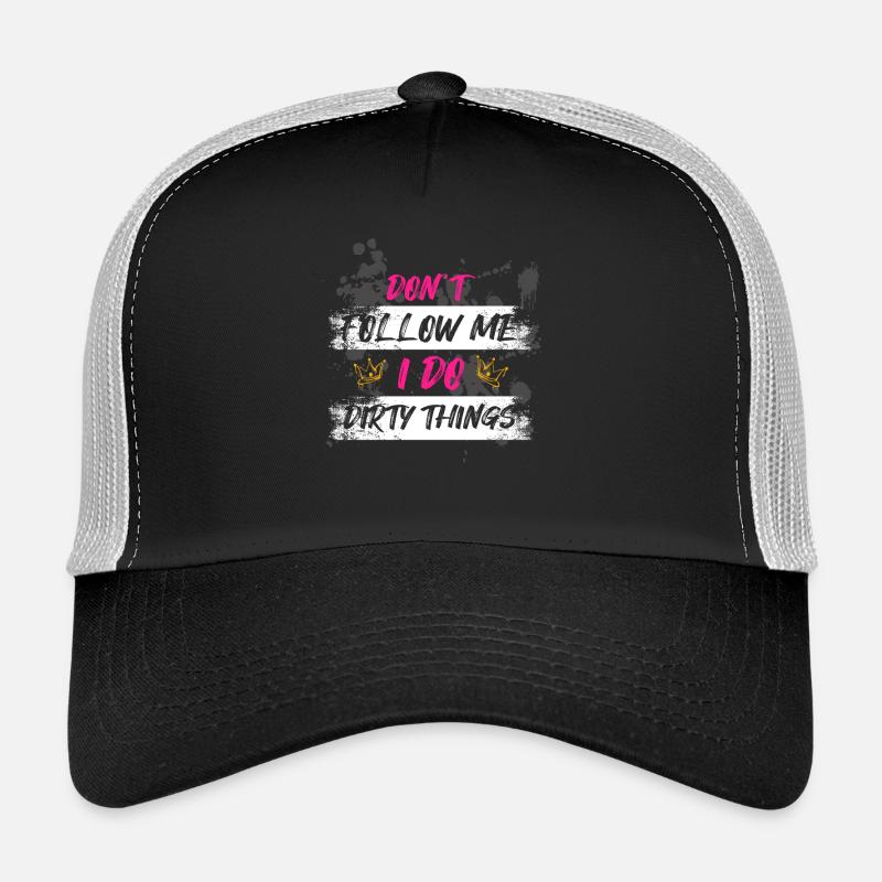 Courses de boue Schlammlauf Dirty Run Dirty Things Casquette trucker 