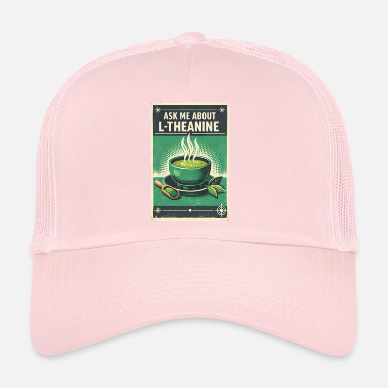 Demande-moi pour L-Théanine | Matcha Nerd Casquette trucker 