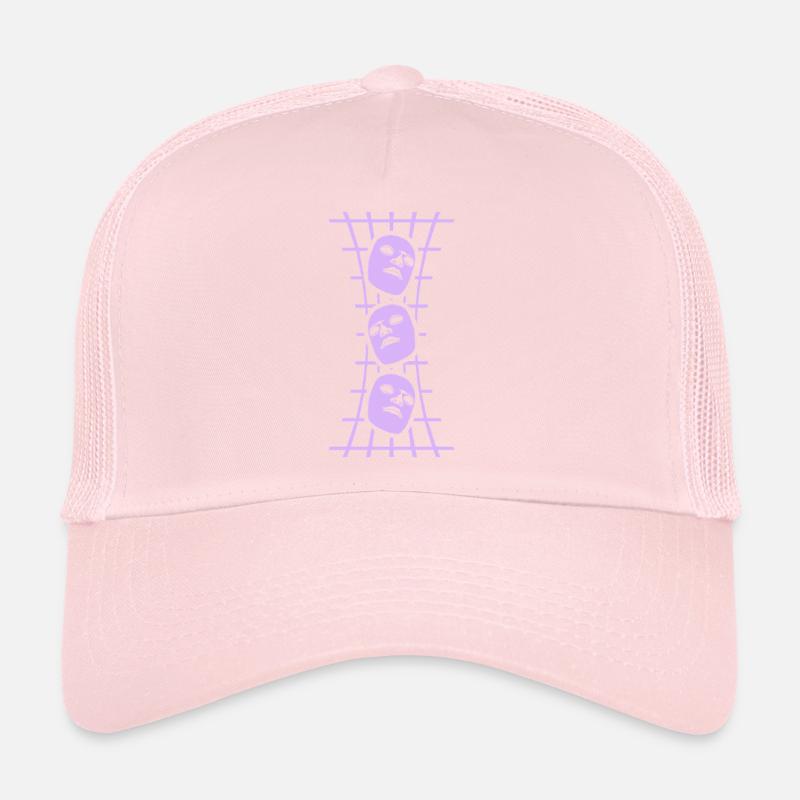 Masses Grid Art abstrait Casquette trucker 