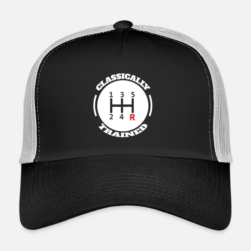 Passionné de voitures manuelles - Vitesses manuelles pour la manuelle C Casquette trucker 