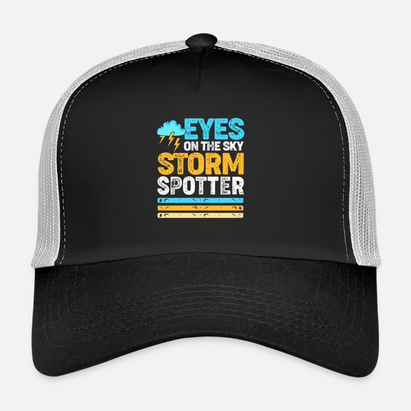 Météorologue Météorologue Météo Casquette trucker 