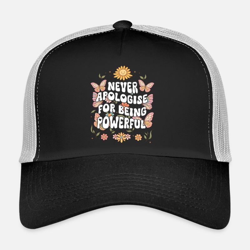 Inspiring butterfly fan graphic Trucker Cap
