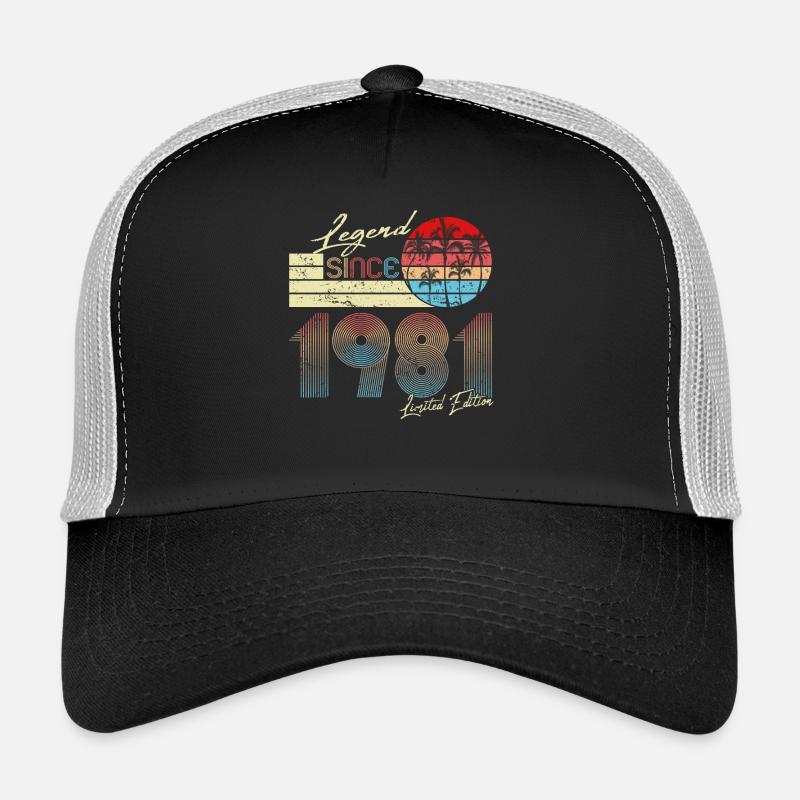 Retro Legend 1981 Limited Edition Trucker Cap