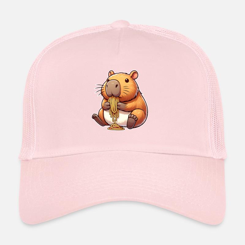 Pâtes à capybara Casquette trucker 