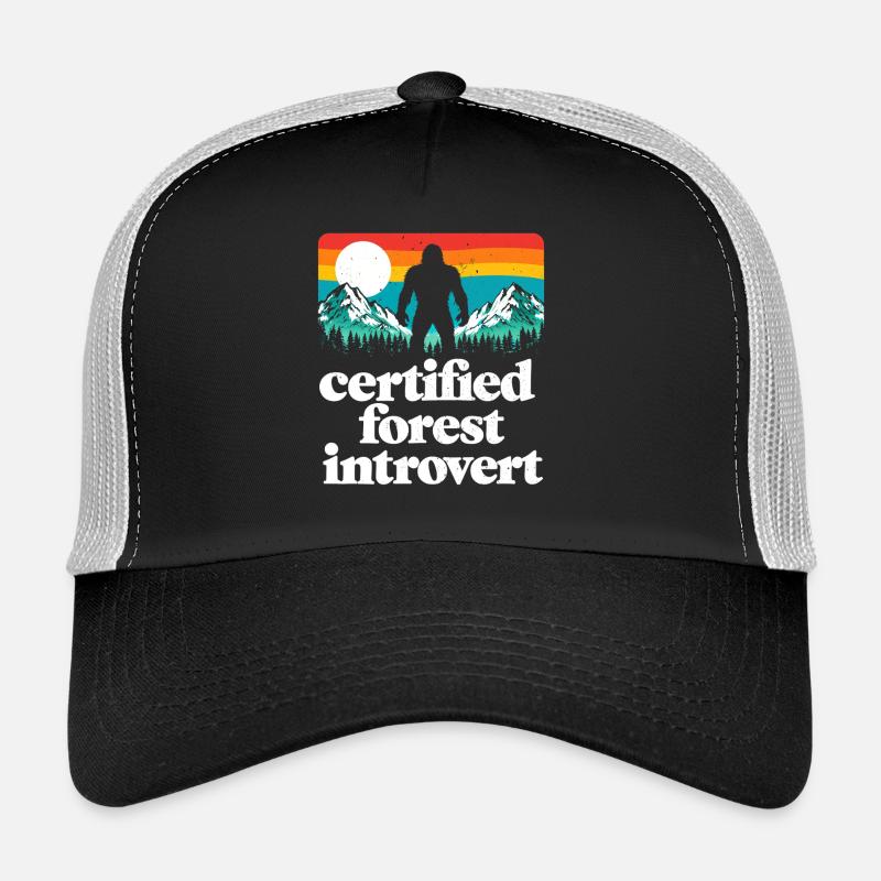 Bigfoot Sasquatch Yeti Cryptid Creatures Big Foot Trucker Cap