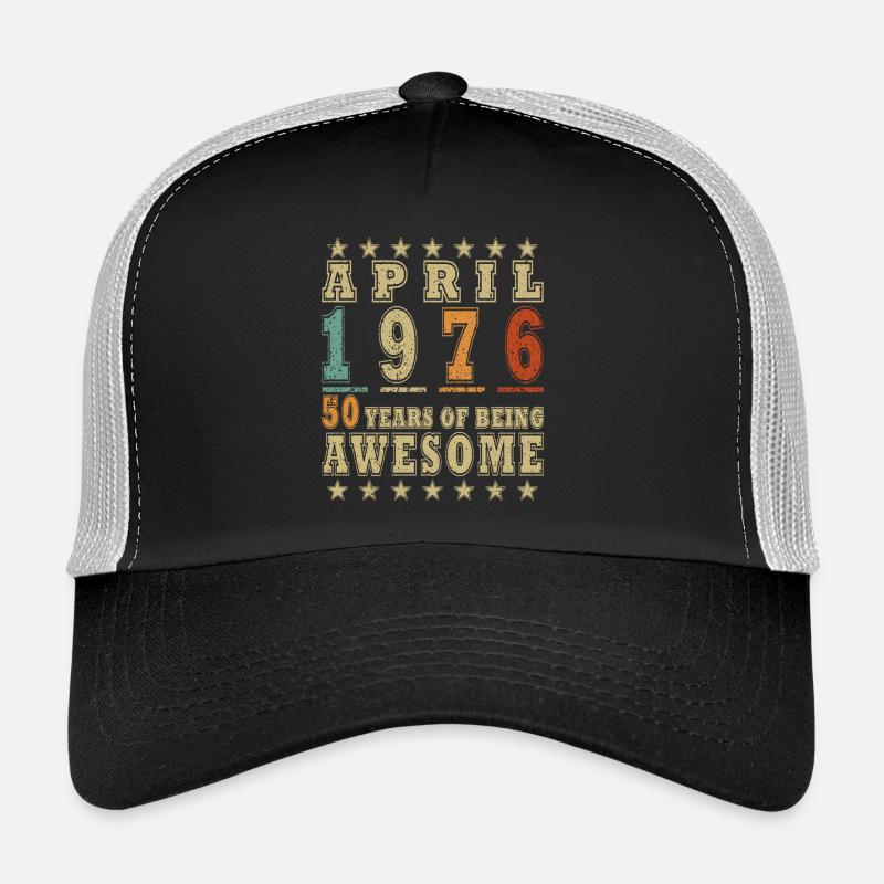 Année du jubilé avril 1976 Casquette trucker 