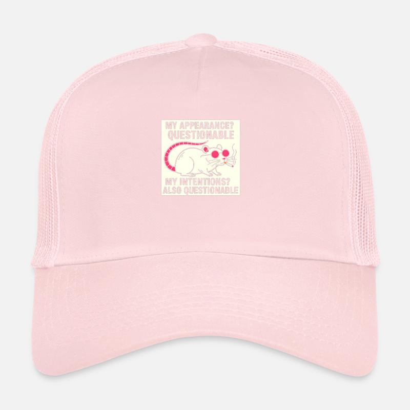 Questionable appearance rat Trucker Cap