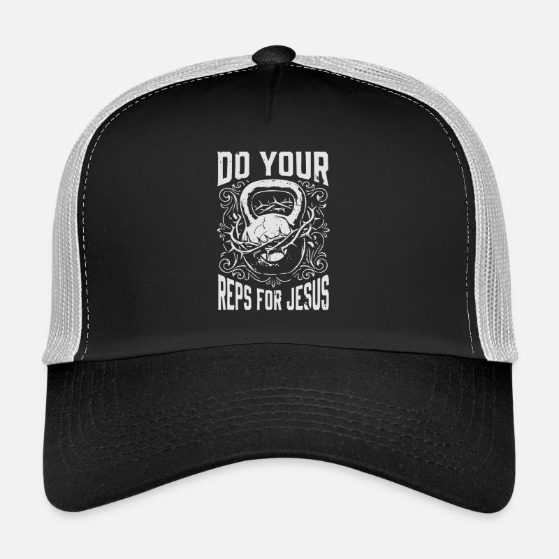 Reps For Jesus Men Religious Trucker Cap