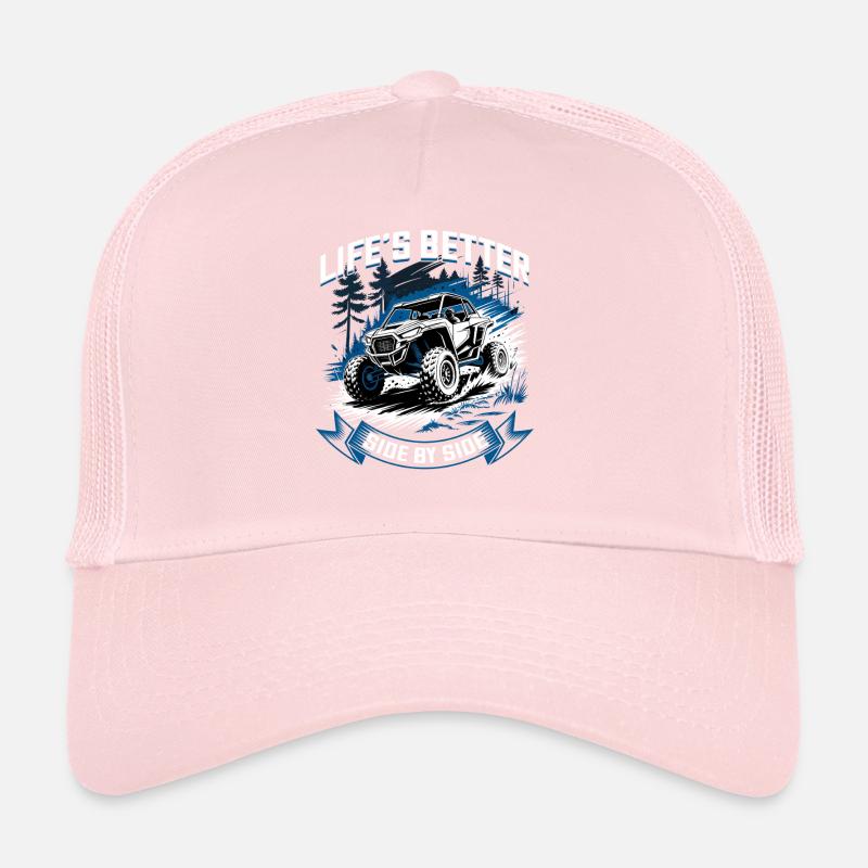 UTV Off Road 4 Wheeler Side by side Trucker Cap