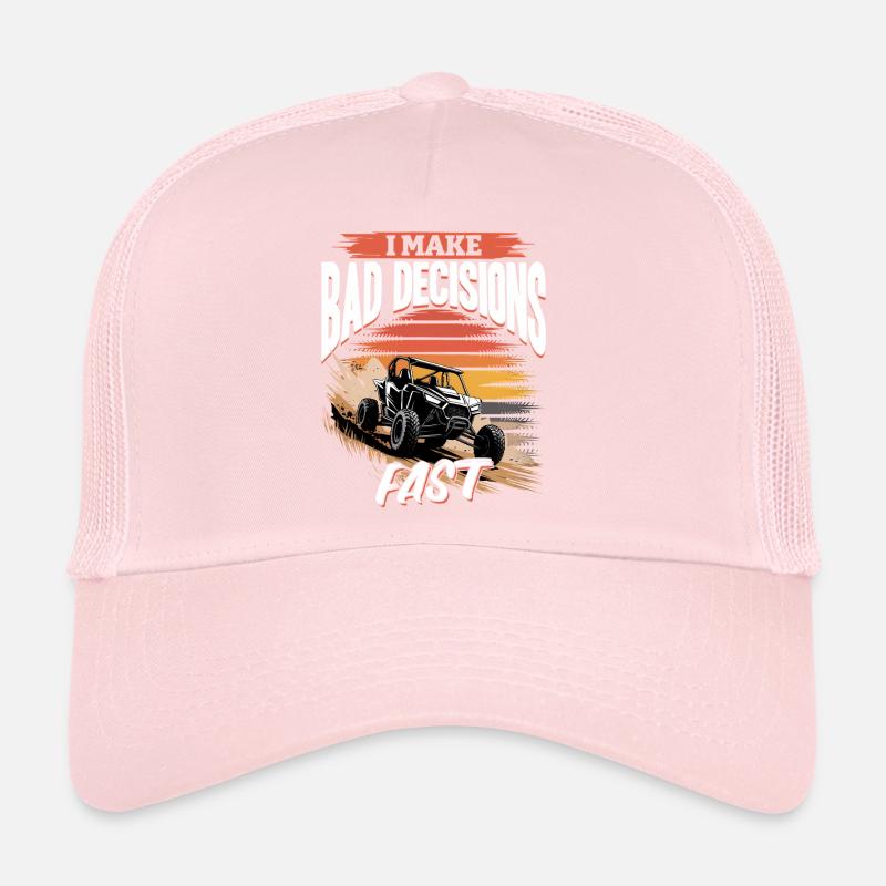 UTV Off Road 4 Wheeler Side by side Trucker Cap