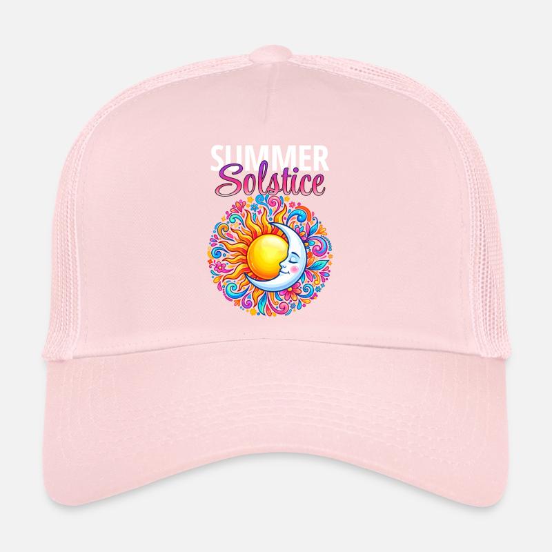 Litha Pagan Solstice d’été Midsommar Casquette trucker 