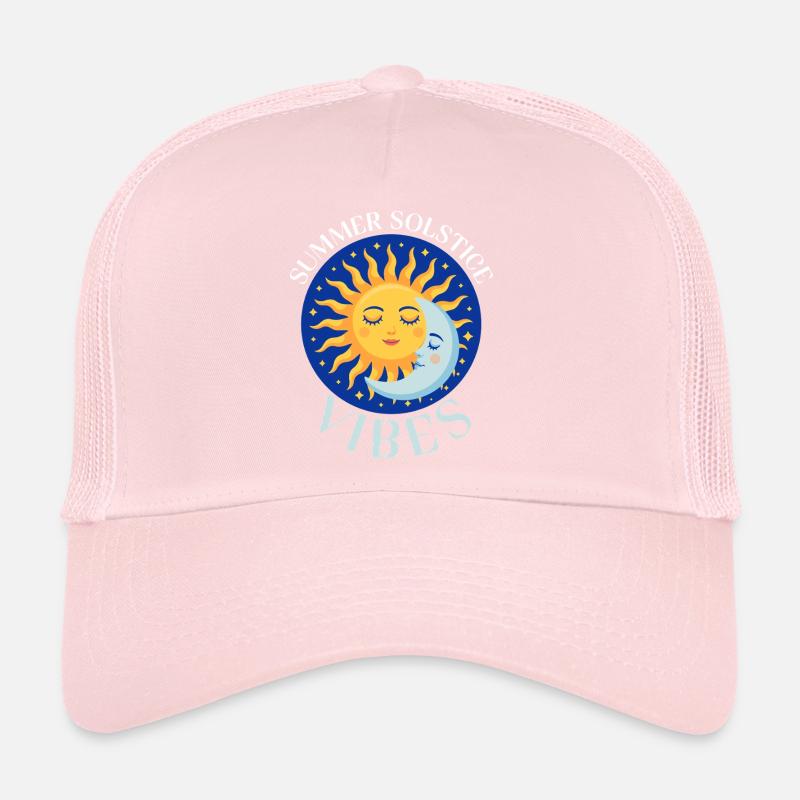 Litha Pagan Summer Solstice Midsummer Midsommar Trucker Cap