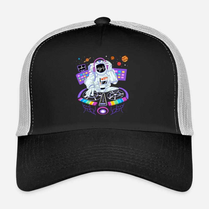 Astronaut DJ Shirt Trucker Cap