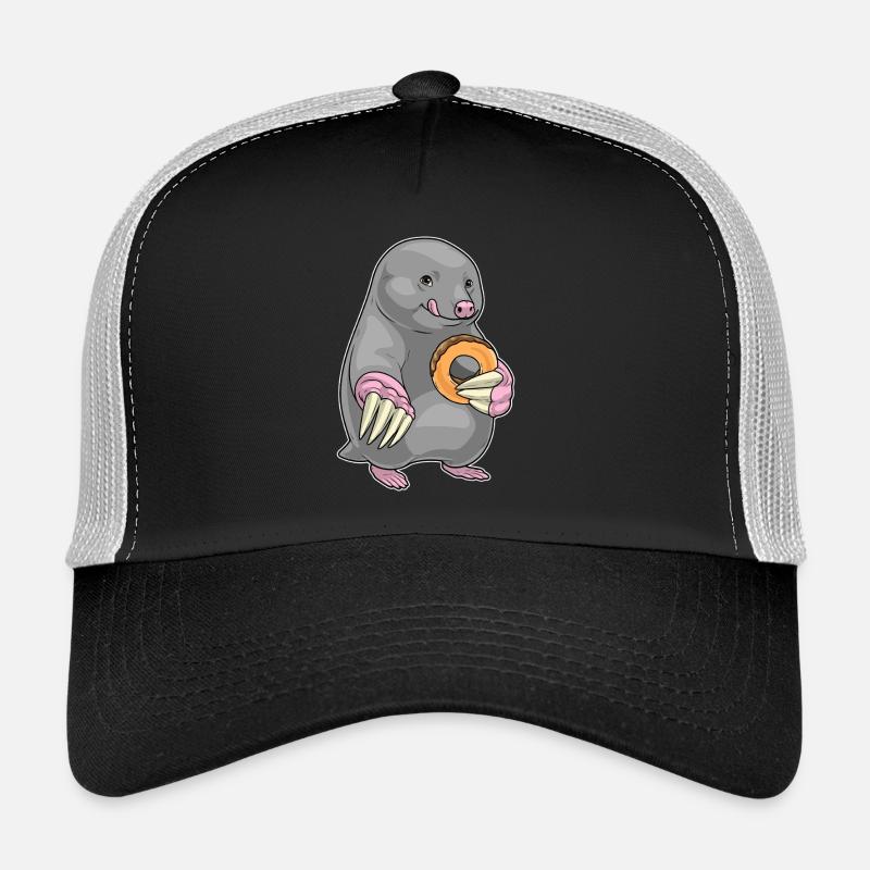 Donut Taupe Casquette trucker 
