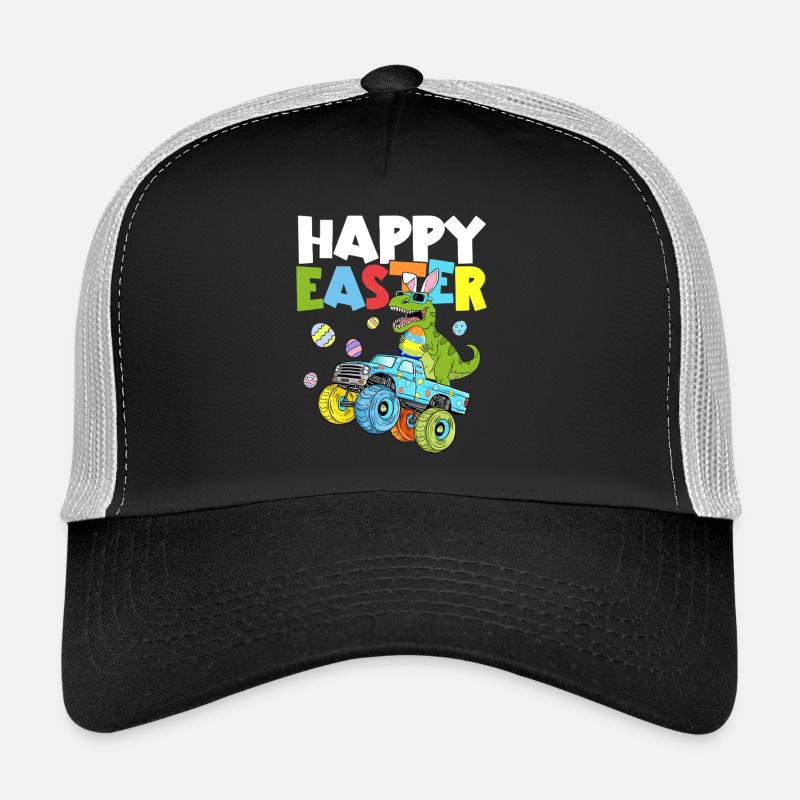 Dino-Oster-Monstertruck Trucker Cap