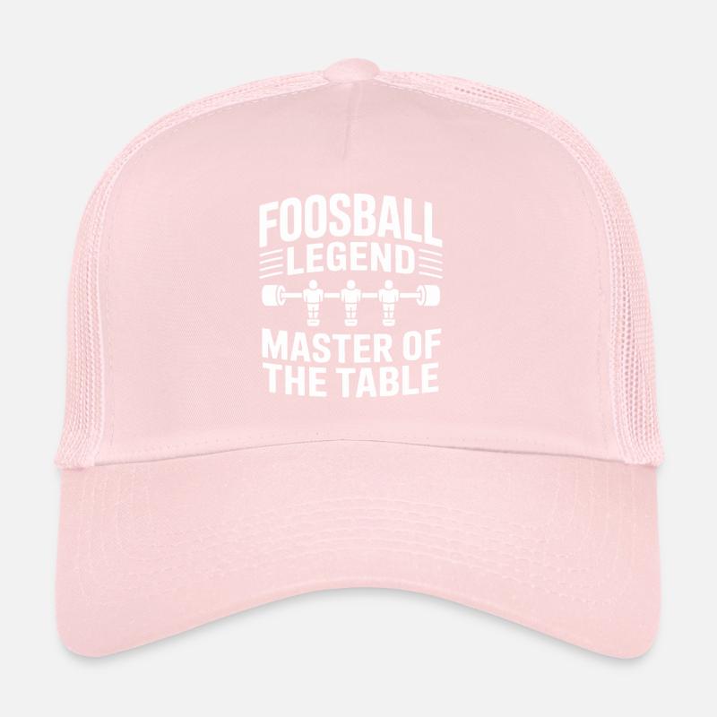 Table Soccer Evolution Funny Foosball Foosball Trucker Cap
