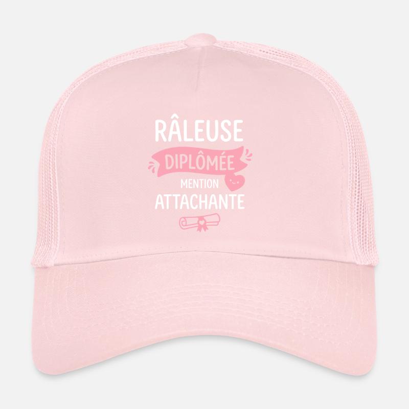 Râleuse Diplômée Mention Attachante Casquette trucker 