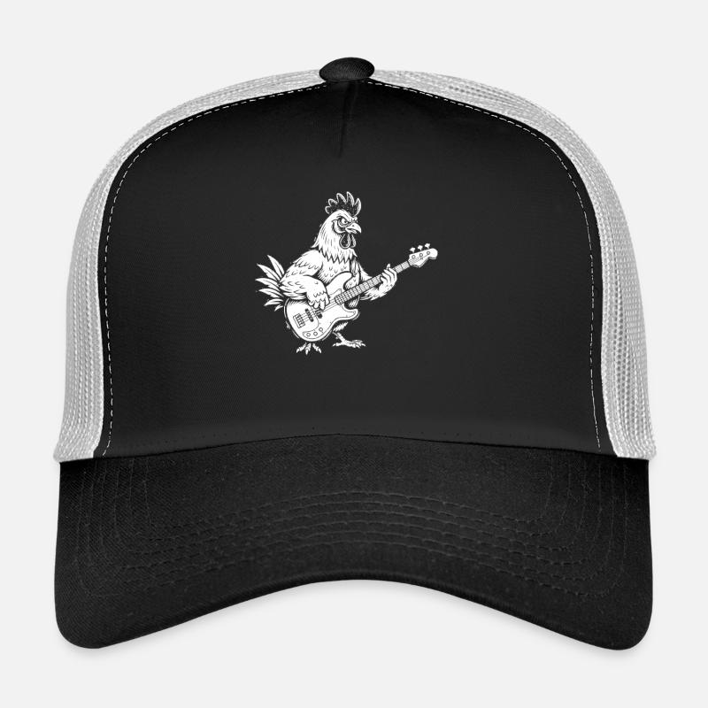 Silhouette de la Forêt Nuageuse Mono Casquette trucker 