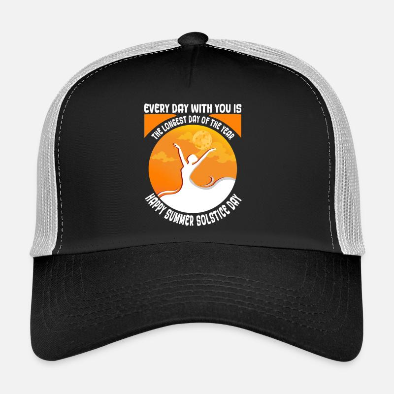 Litha Pagan Solstice d’été Midsommar Casquette trucker 