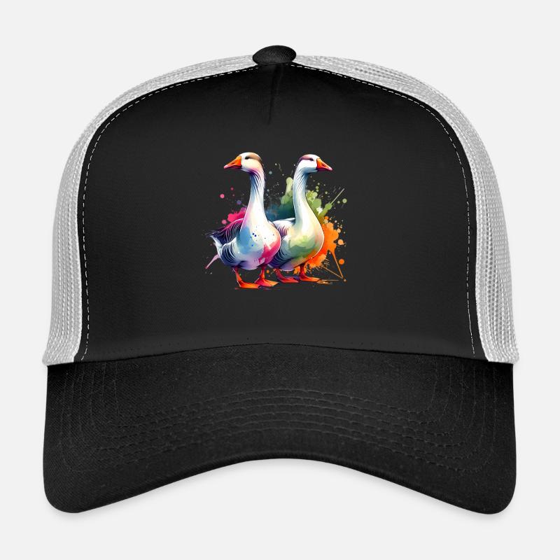 Emdengans Embden Goose Casquette trucker 