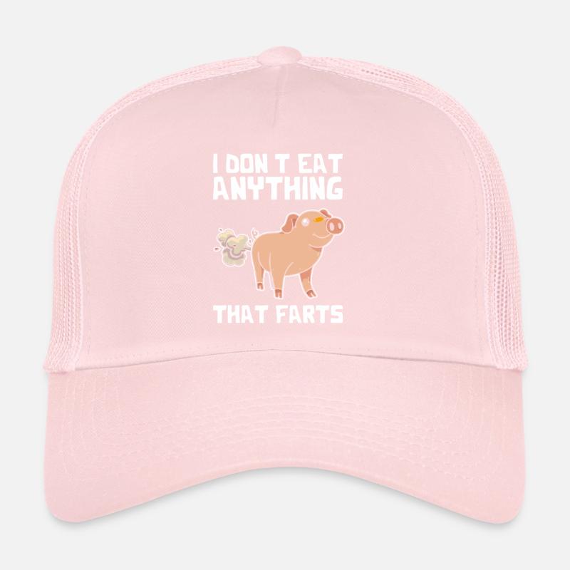 Pet de cochon : Pun Tee Casquette trucker 
