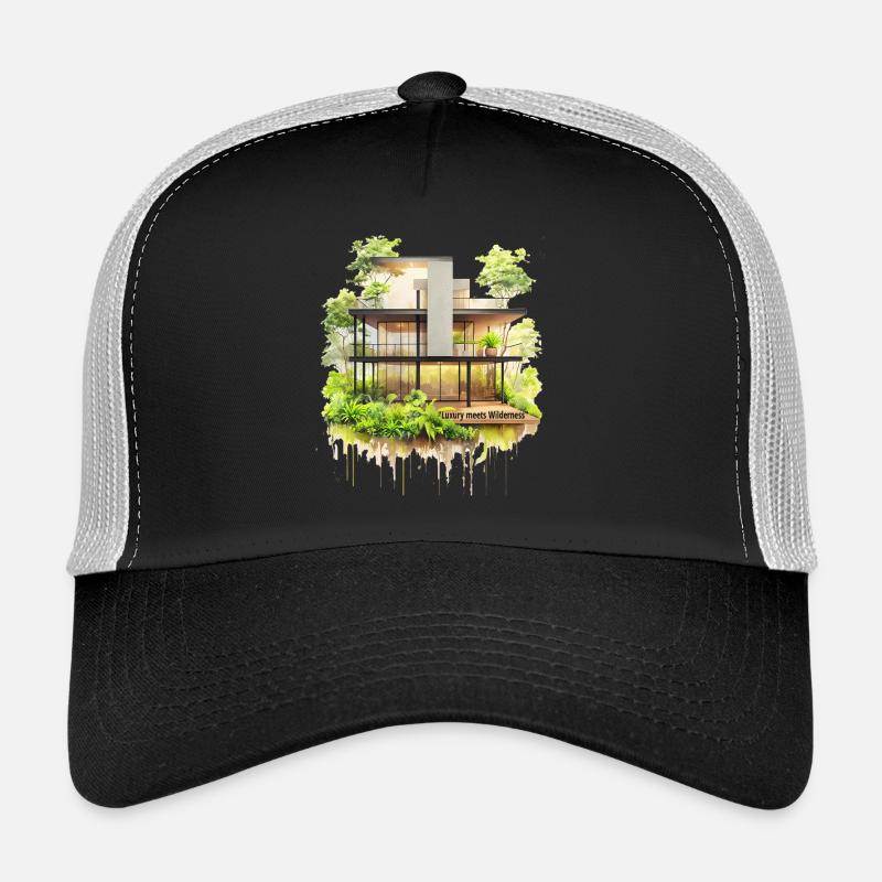 Luxury Meets Wilderness Trucker Cap