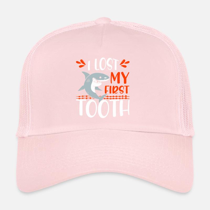 First Tooth Shark Tee Trucker Cap