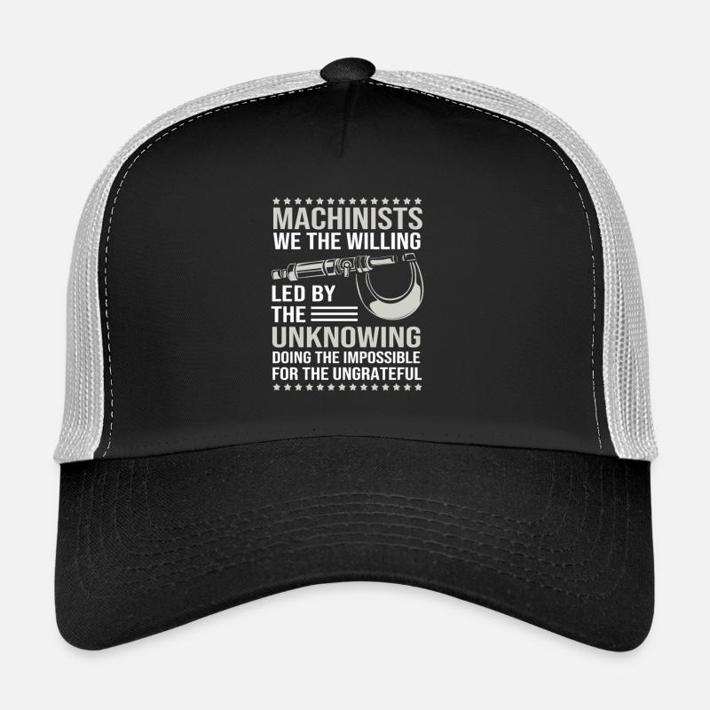 Cutting machine operator Machinist Router CNC lathe operator Trucker Cap